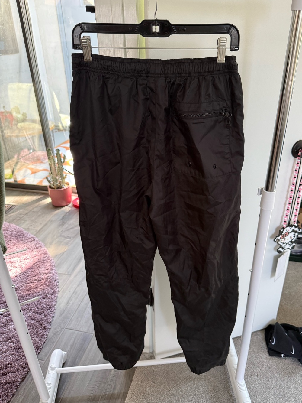 Stussy Black Track Joggers with Zip pockets - Picture 5 of 5
